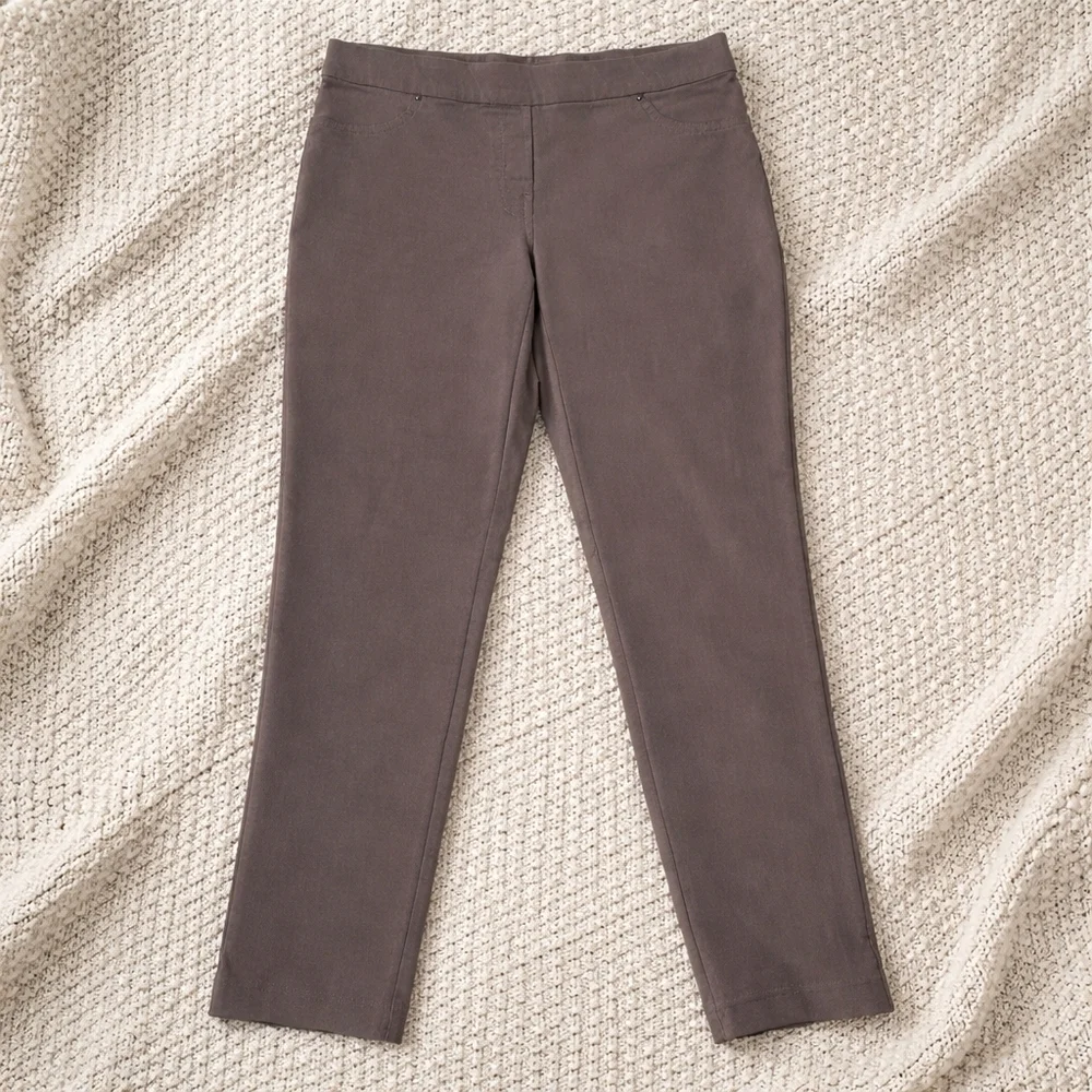 89th & Madison Brown Pants - Picture 1 of 5